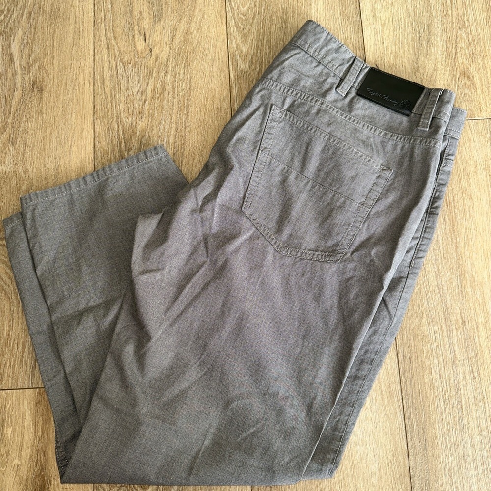 English Laundry Brixton Men's Brown‎ Cotton Twill 5 Pocket Pants Size 40 X 30